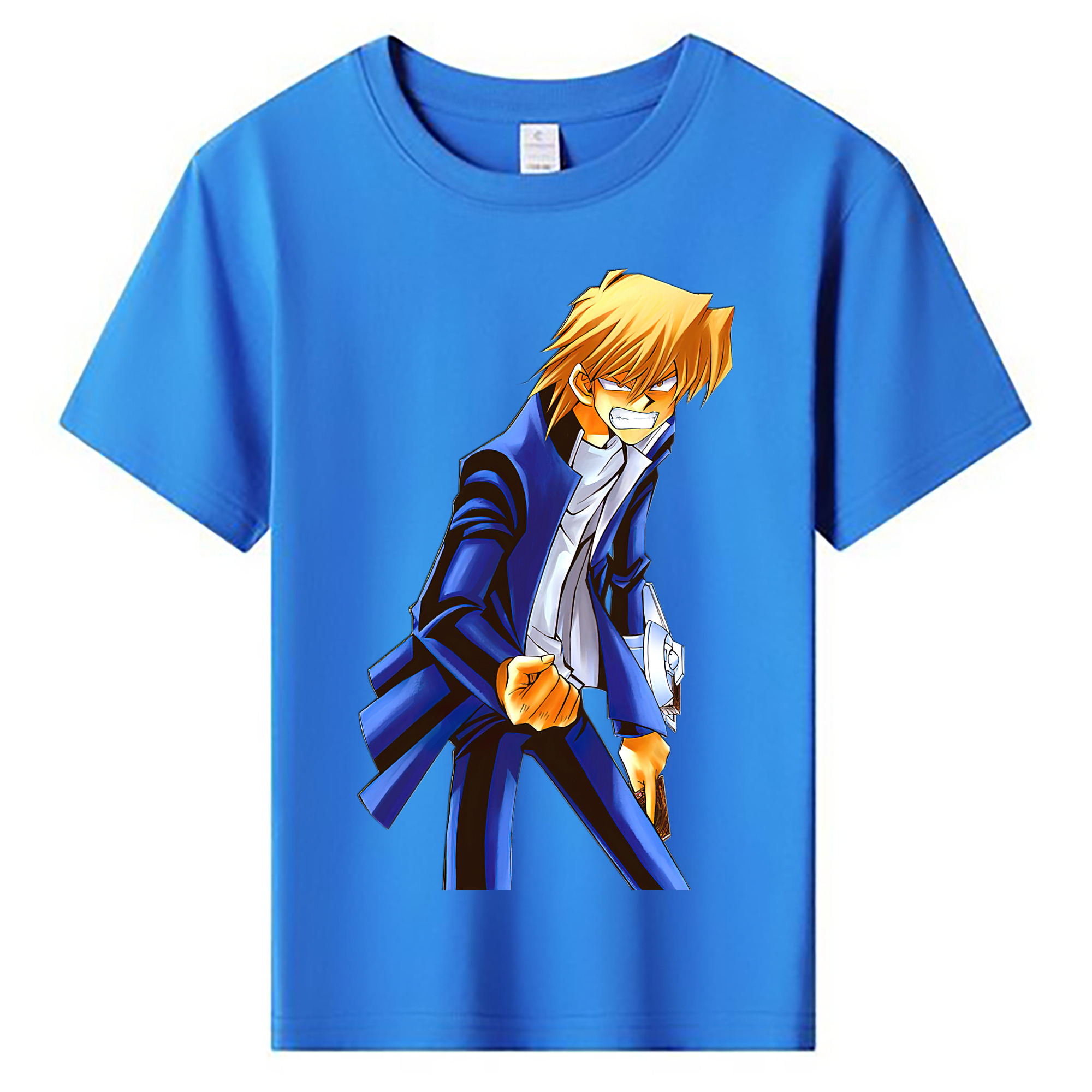 （画像用） 遊☆戯☆王 Yu-Gi-Oh! 綿100％キッズTシャツ（フロントプリント）